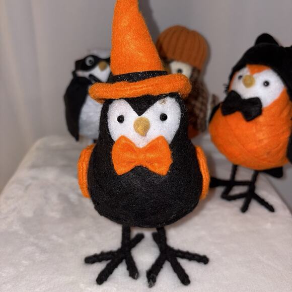 Target Hyde & EEK! 2016 Featherly Friends Halloween Birds (4) Rare Collection - Picture 4 of 12